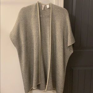 Sweater poncho